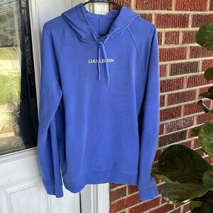 lululemon athletica Blue Pullover Hoodie